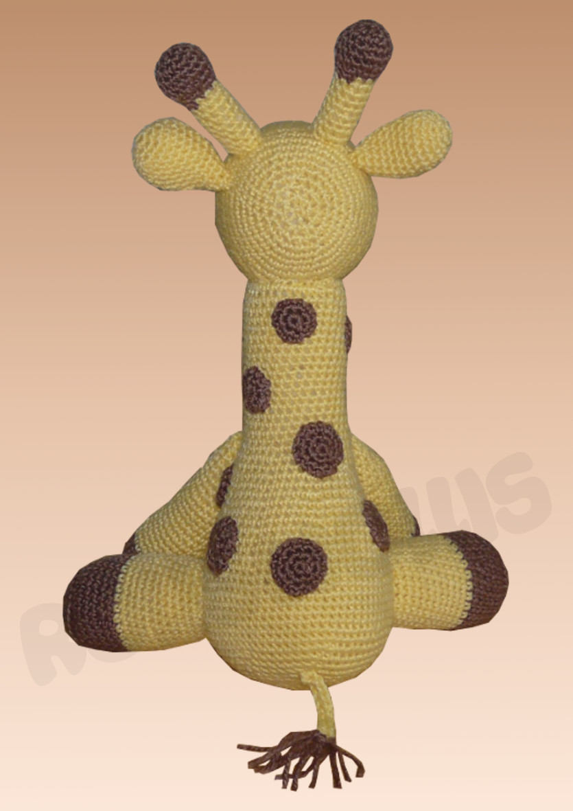 Häkelanleitungen für Tiere und Figuren Häkelanleitung Kara die Giraffe Amigurumi