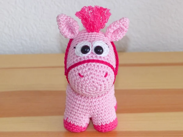 Häkelanleitungen für Tiere und Figuren Häkelanleitung kleines Pferd Amigurumi 6