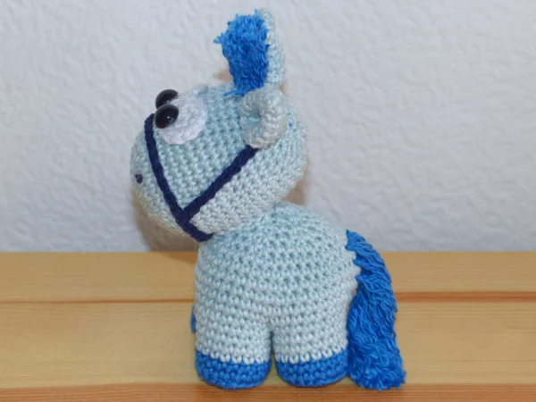 Häkelanleitungen für Tiere und Figuren Häkelanleitung kleines Pferd Amigurumi 7