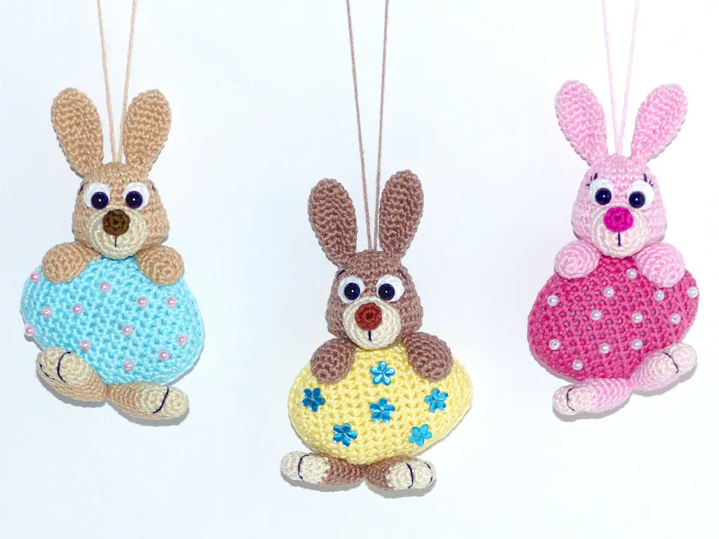 Häkelanleitungen für Frühling Häkelanleitung kleine Osterhäschen Amigurumi 4 Häkelanleitungen für Frühling Häkelanleitung kleine Osterhäschen Amigurumi 4