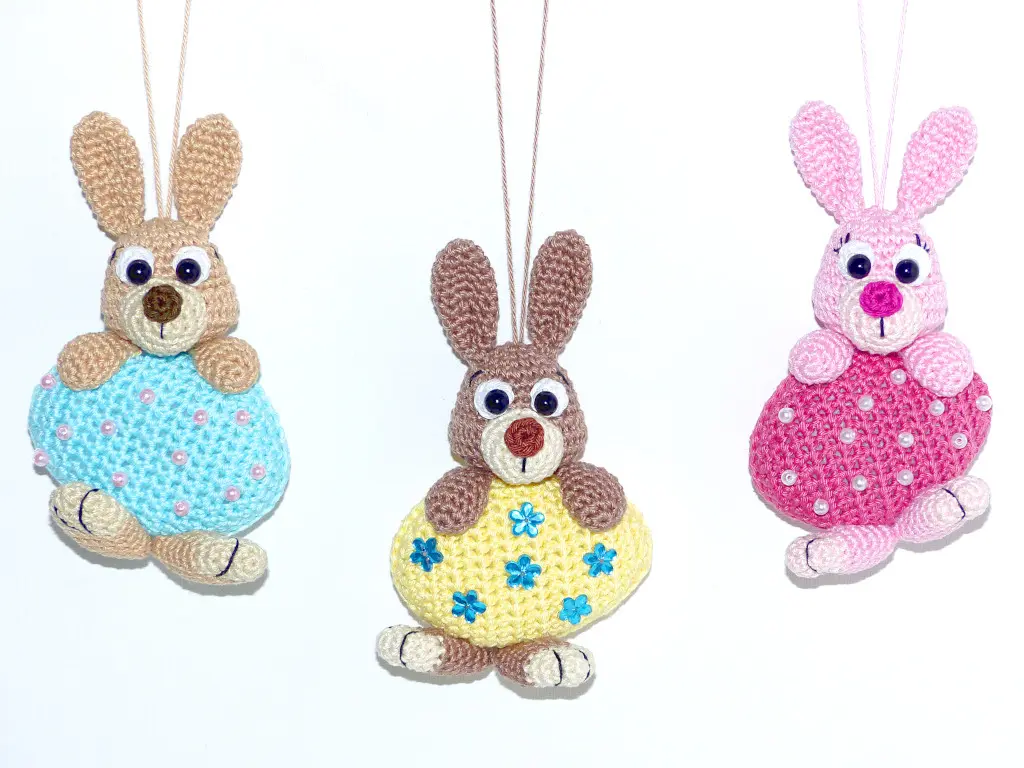 Häkelanleitungen für Frühling Häkelanleitung kleine Osterhäschen Amigurumi 5 Häkelanleitungen für Frühling Häkelanleitung kleine Osterhäschen Amigurumi 5