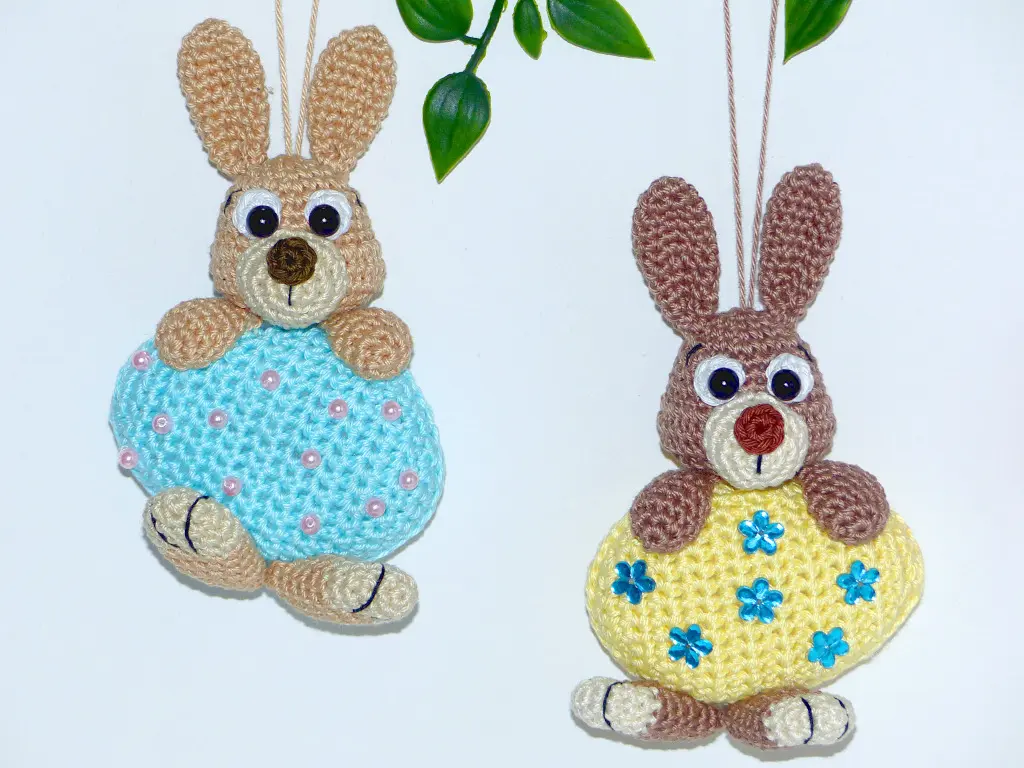 Häkelanleitungen für Frühling Häkelanleitung kleine Osterhäschen Amigurumi 7 Häkelanleitungen für Frühling Häkelanleitung kleine Osterhäschen Amigurumi 7